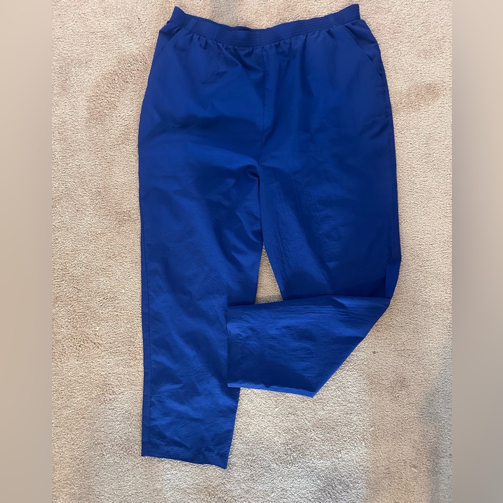 Nikki Made in Mexico Women's Vibrant Blue Straight Leg Pants | 2X